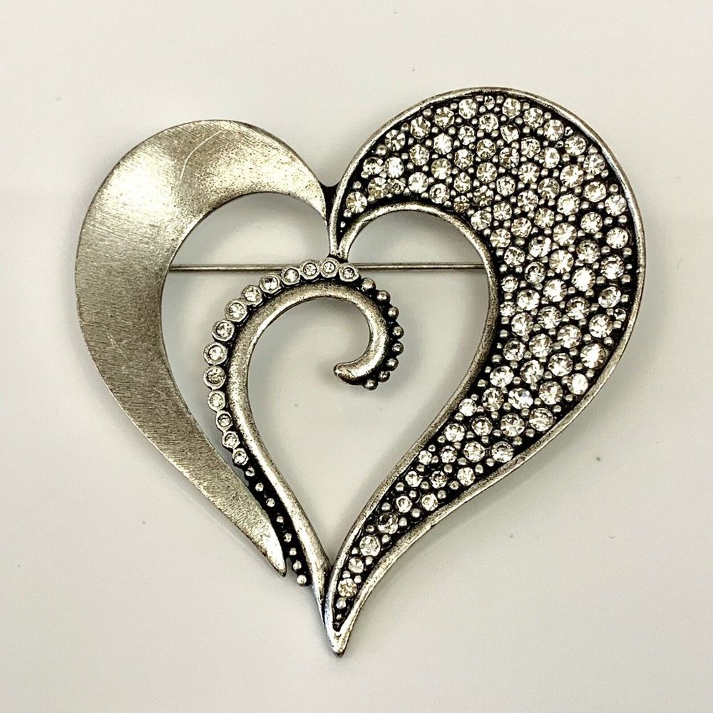 Chico's Silver Heart Pendant Dated 2010
